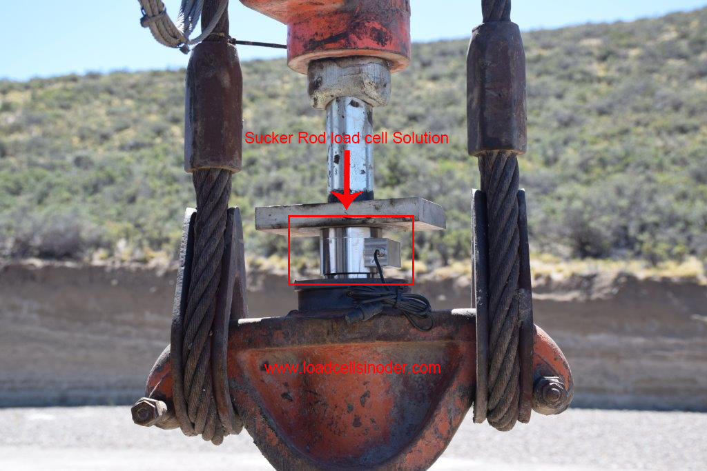 Customized load cell for oil well Sucker