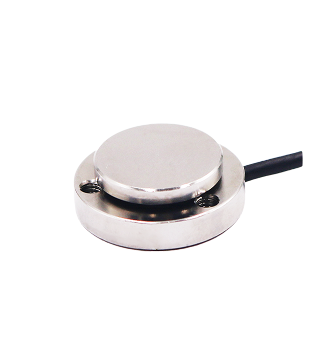 Miniature force measuring pressure sensor 107B button type load cell sensor 